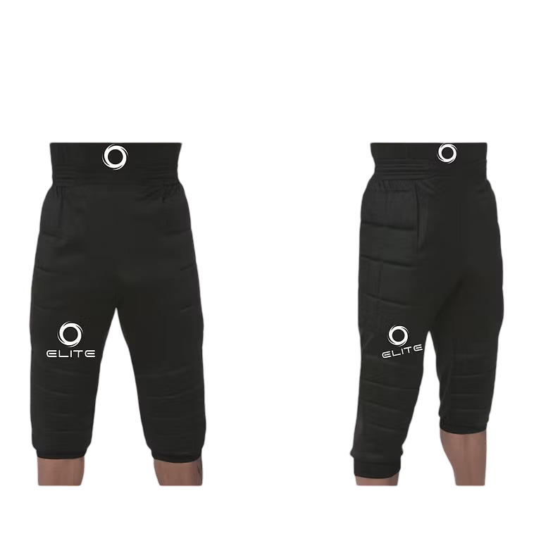 Pantalón 3/4 Élite con protección - Negro