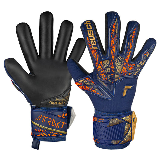 Guantes de arquero Reusch Attrakt Infinity - Morado