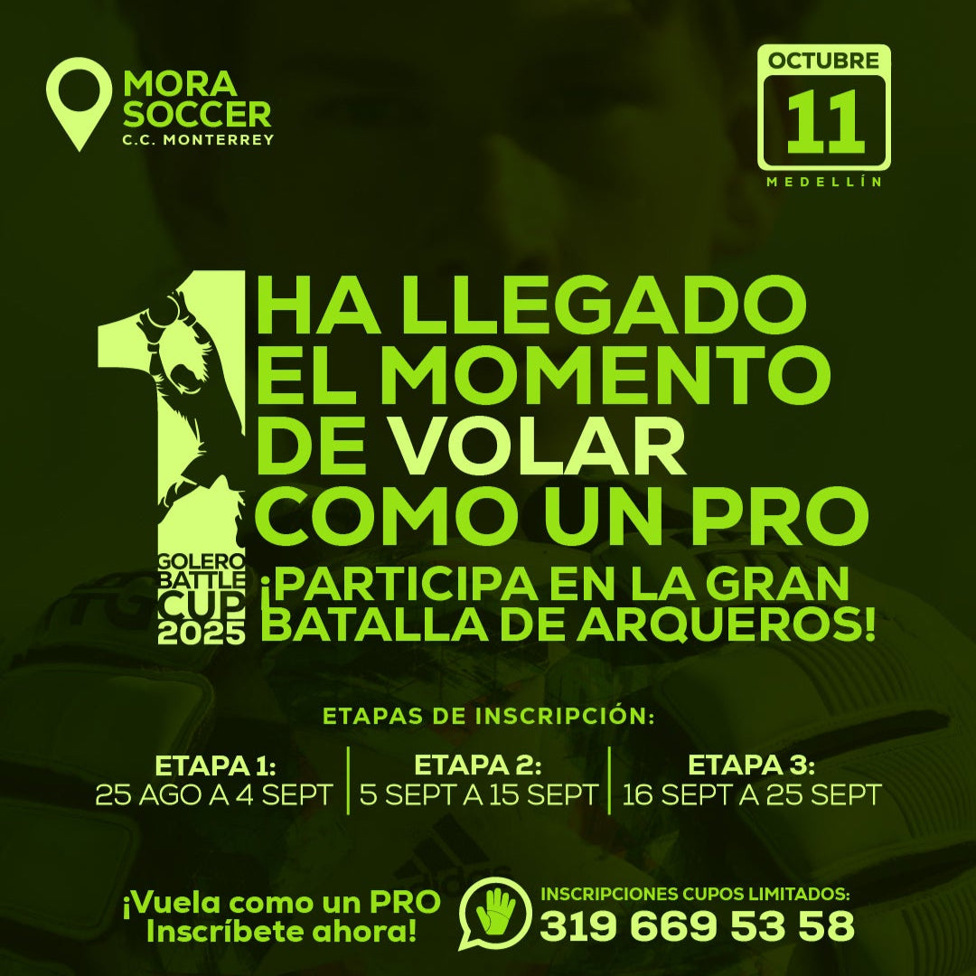 Inscripción Golero Battle Cup 2025