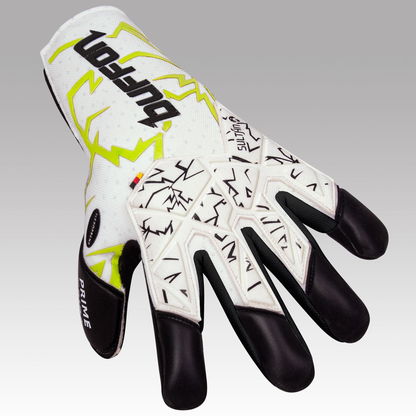 Guantes de arquero Buffon Sultán - Blanco Verde