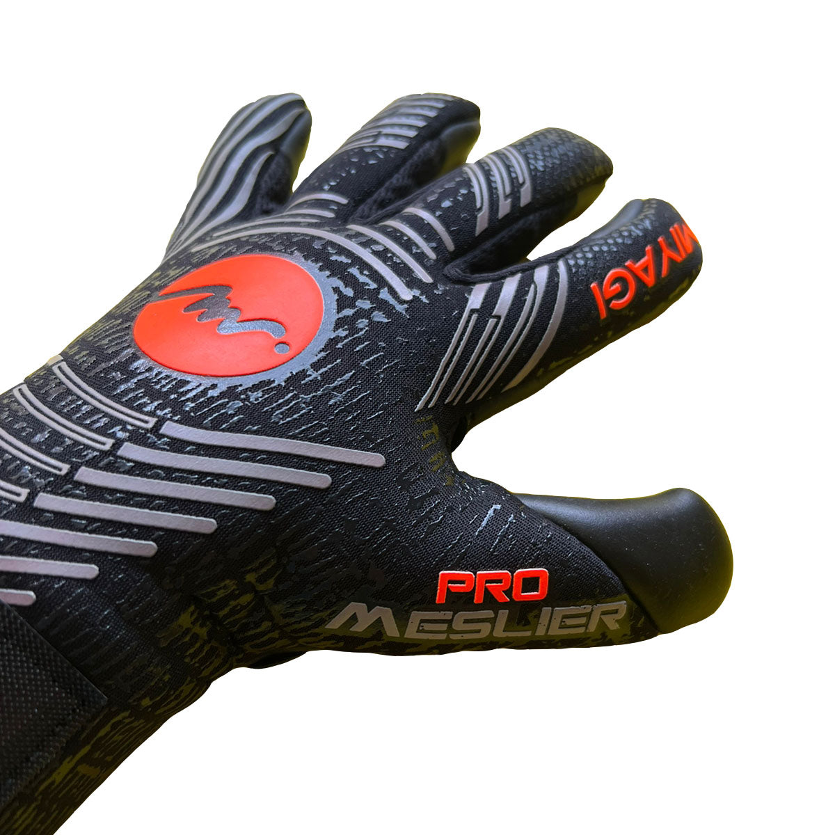 Guantes de arquero Miyagi Pro Meslier - Negro Naranja