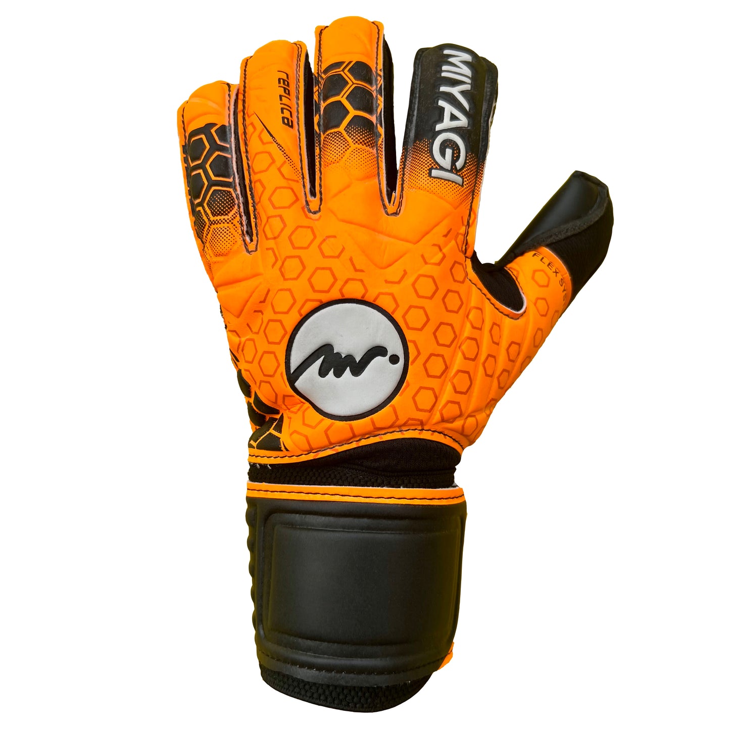 Guantes de arquero Miyagi Semipro Réplica - Naranja