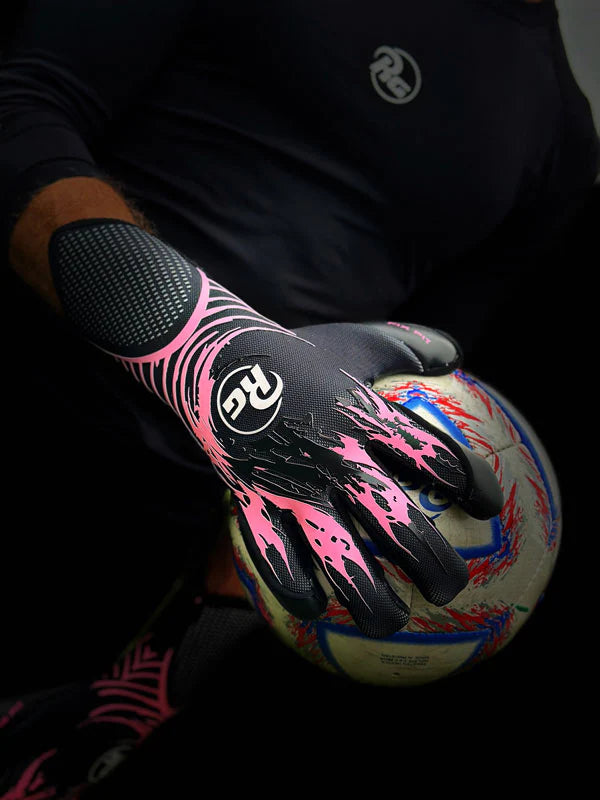 Guantes de arquero RG Bacan -Rosado Negro