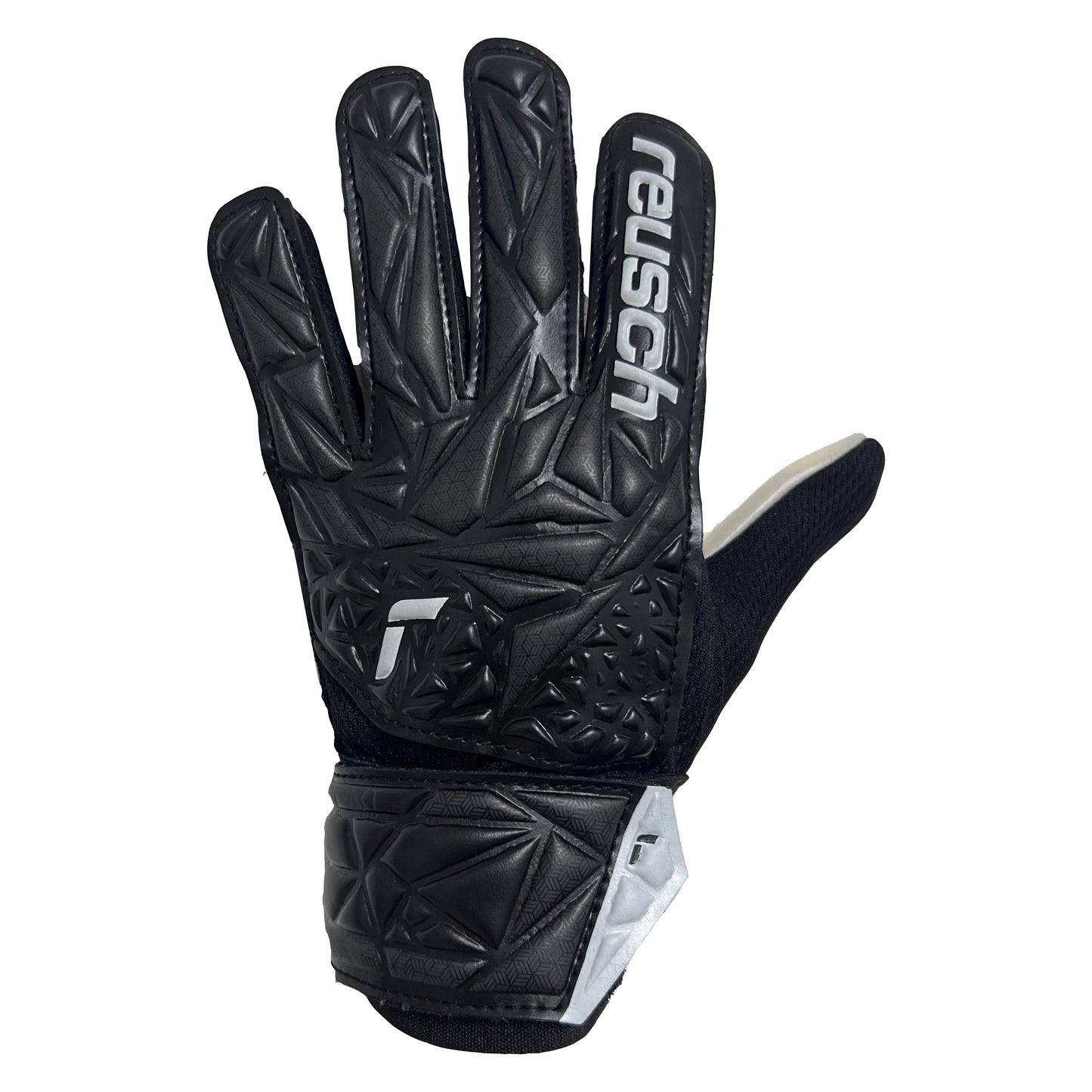 Guantes de arquero Reusch Attrakt Solid NIÑOS - Negro