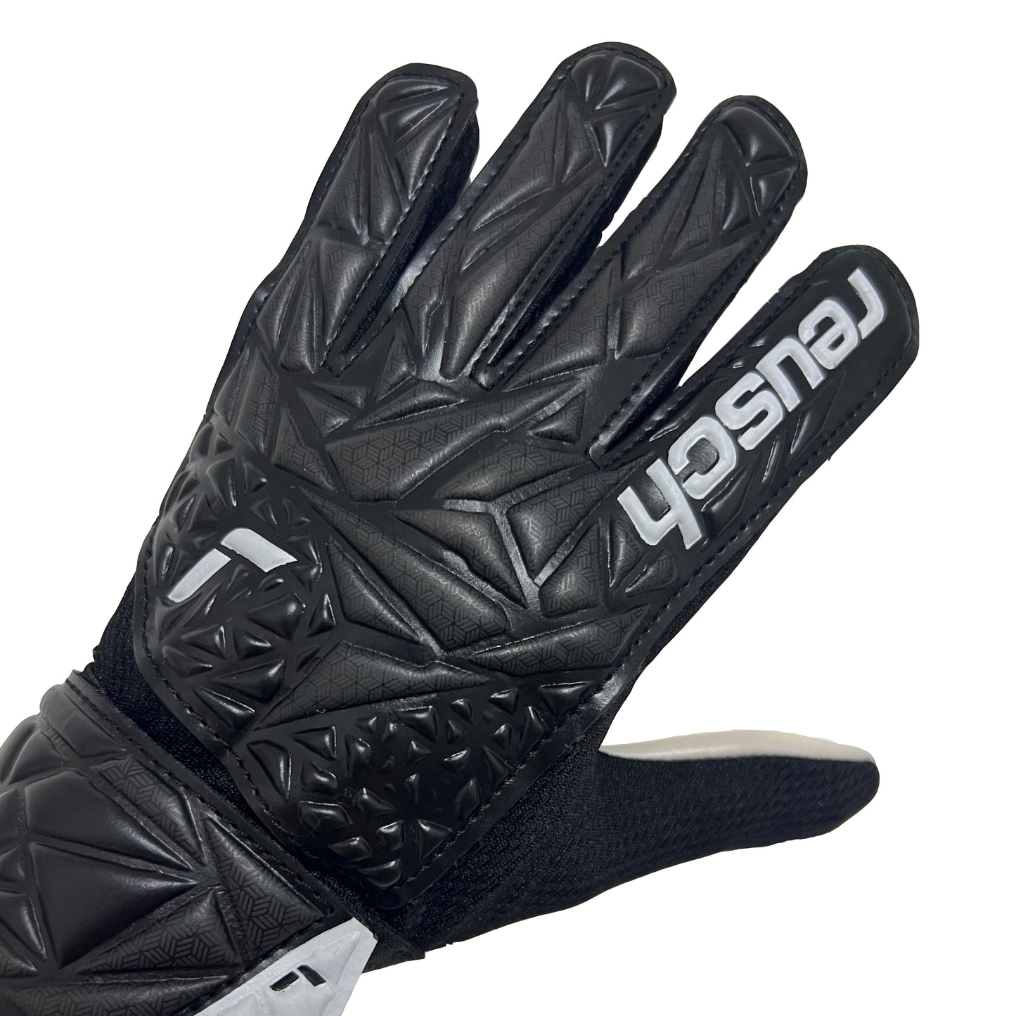 Guantes de arquero Reusch Attrakt Solid NIÑOS - Negro
