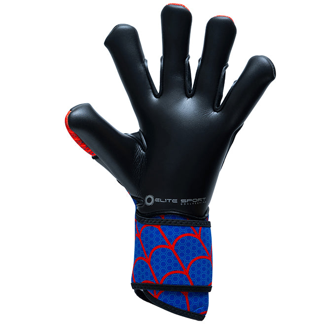 Guantes de Arquero Elite Spin - Azul Rojo