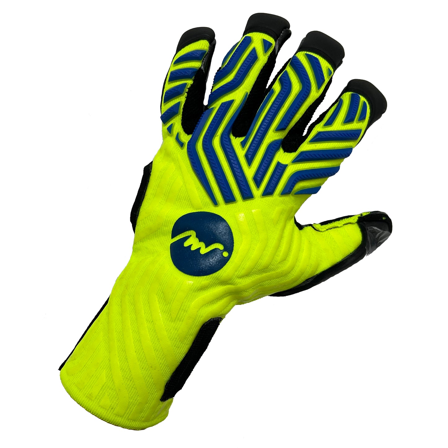 Guantes de arquero Miyagi Pro Grip - Amarillo Fosforescente