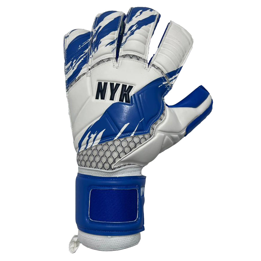 Guantes de arquero NYK RC12 PRO - Blanco Azul