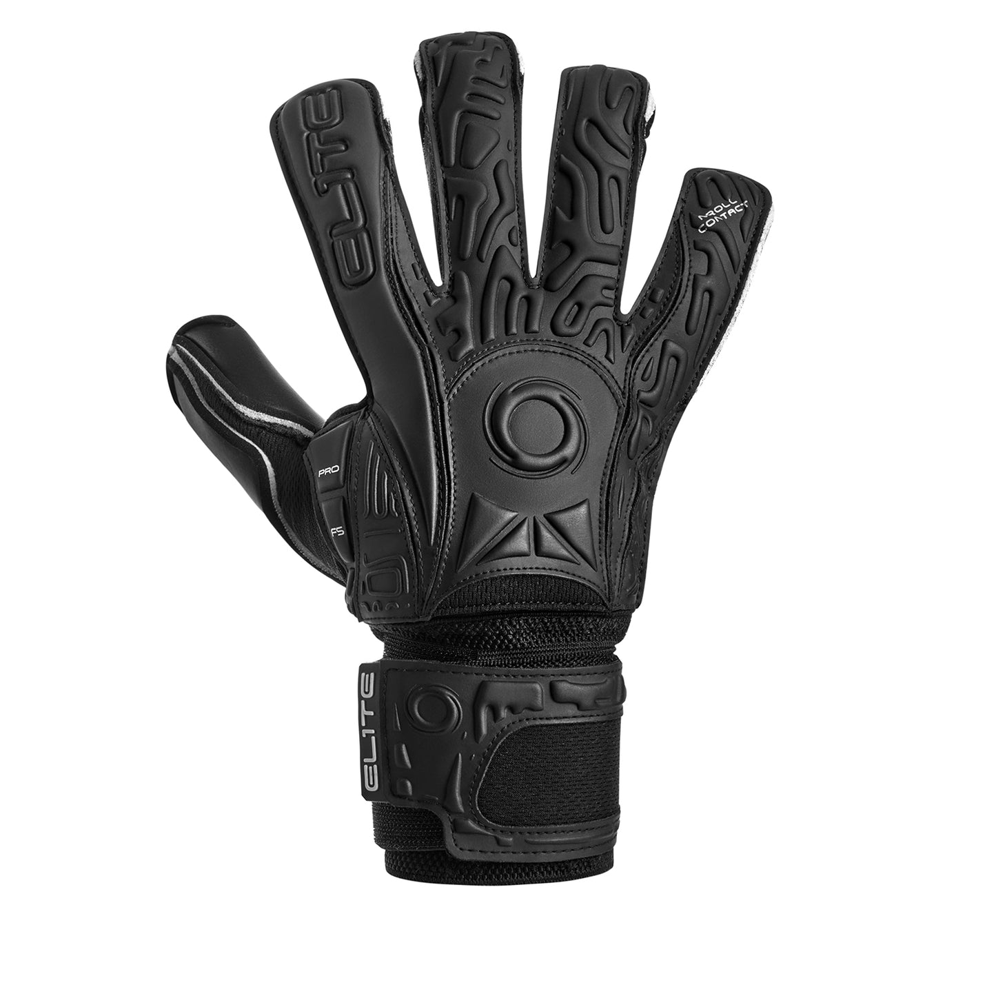 Guantes de Arquero Elite Black Solo - Negro