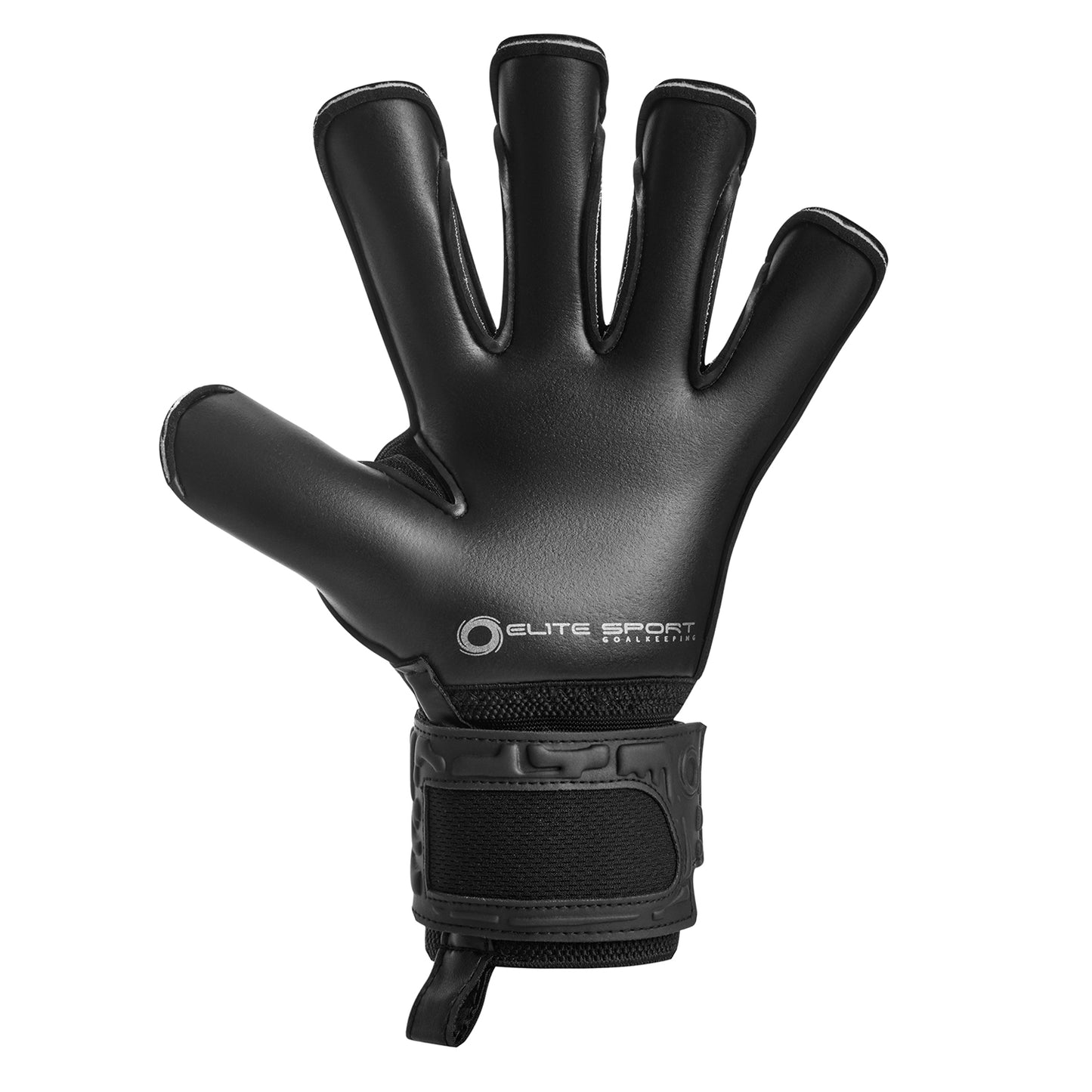 Guantes de Arquero Elite Black Solo - Negro