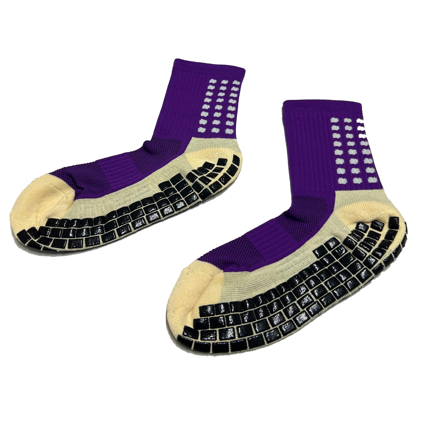 Medias Antideslizantes Cortas - Morado