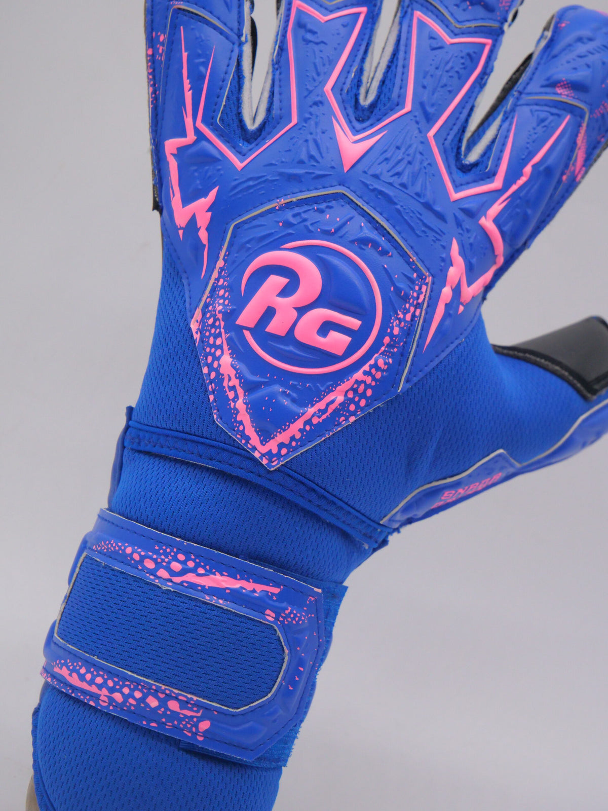 Guantes de arquero RG Snaga Galaxy 26/27 - Azul Oscuro Rosado