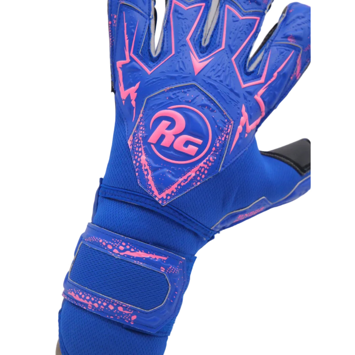 Guantes de arquero RG Snaga Galaxy 26/27 Azul Oscuro Rosado – foto 5