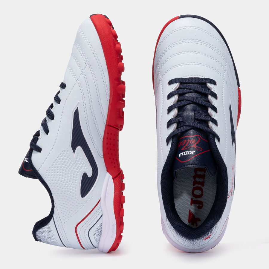 Tenis Guayos Joma Niños Grama Sintética Toledo JR W2505 - Blanco