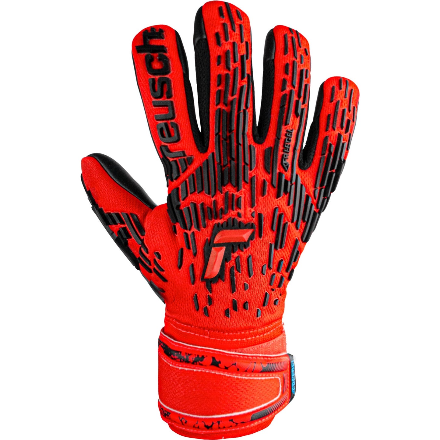 Guantes de arquero Reusch Attrakt Freegel Silver - Rojo