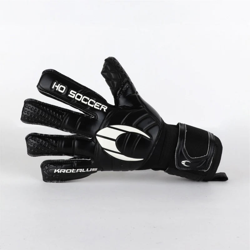 Guantes de Arquero HO Soccer Krotalus NG HardGround - Negro