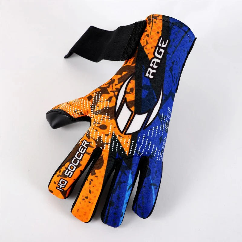 Guantes de arquero Ho Soccer Rage Plus Electric Naranja Azul