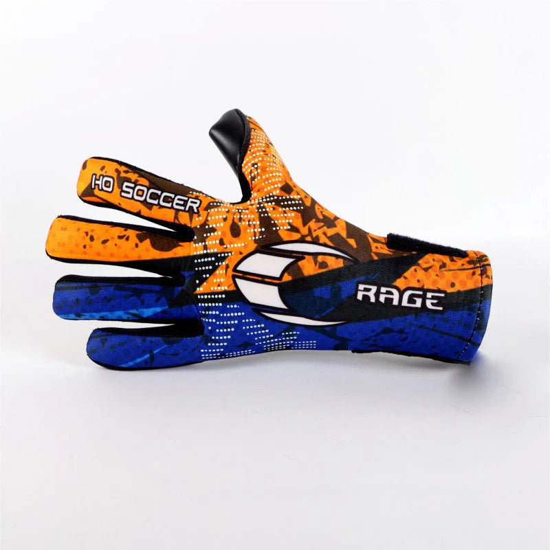 Guantes de arquero Ho Soccer Rage Plus Electric Naranja Azul
