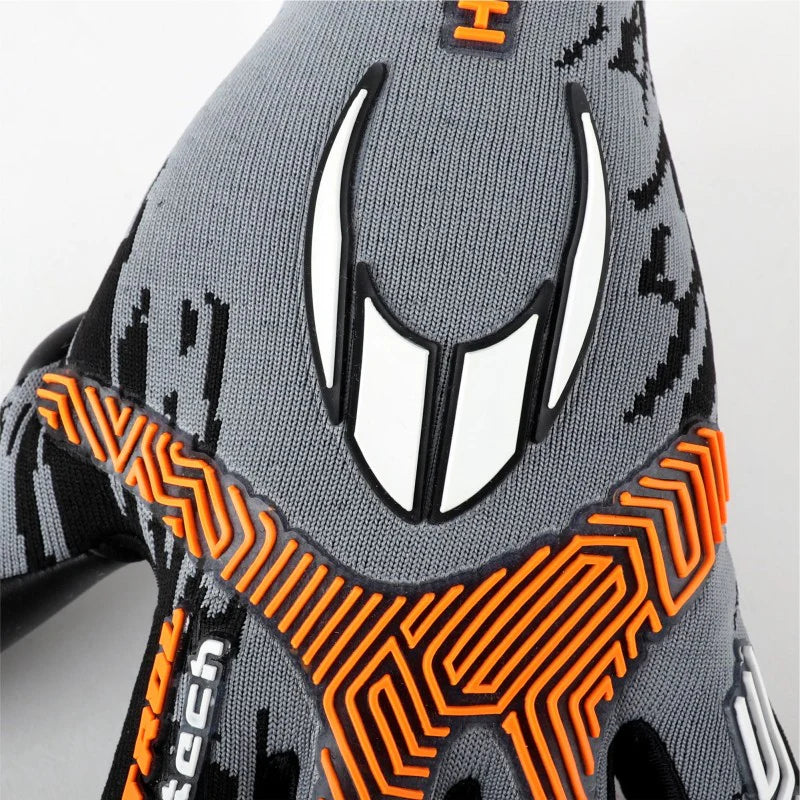 Guantes de arquero Ho Soccer SSG Kontrol Knit Tech Gris Naranja