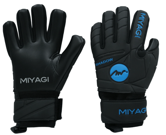 Guantes de arquero Miyagi Shadow - Negro Azul
