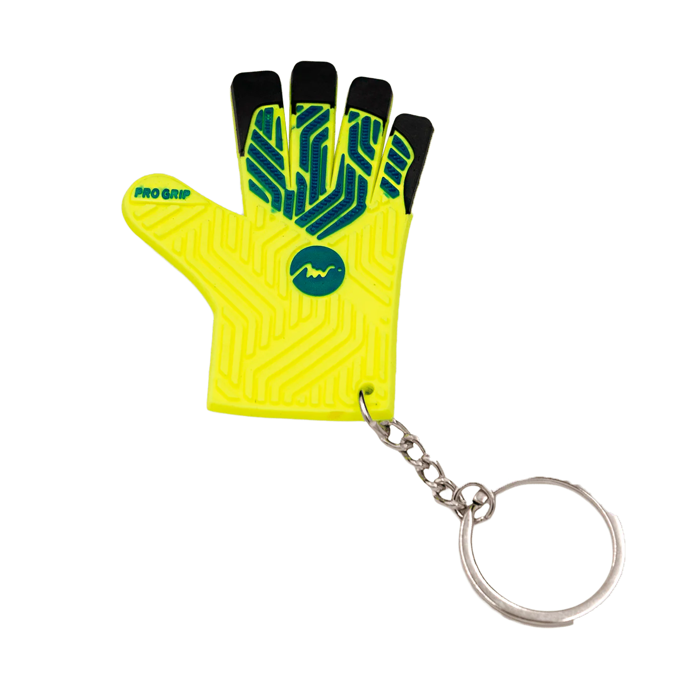 Guantes de arquero Miyagi Pro Grip - Amarillo Fosforescente