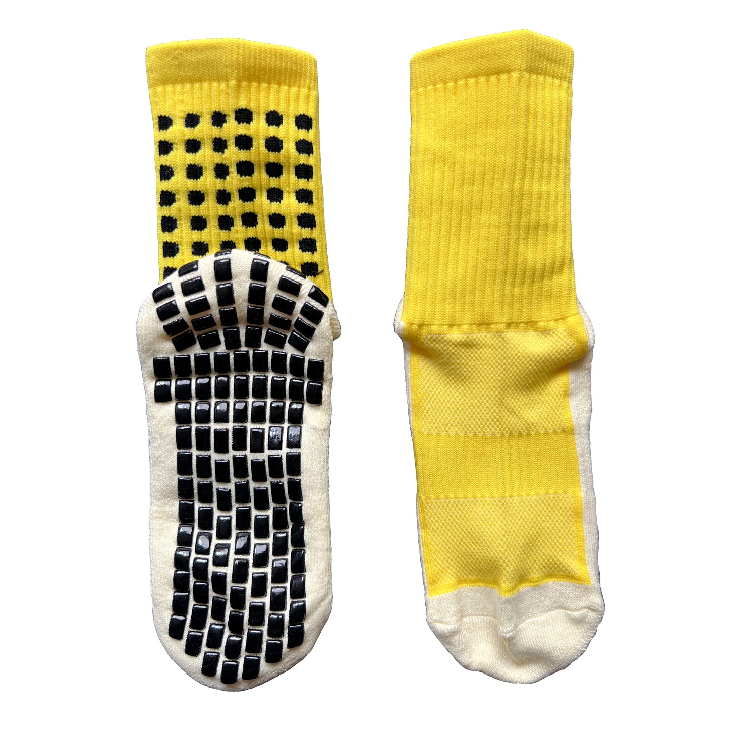 Medias Antideslizantes Cortas - Amarillo