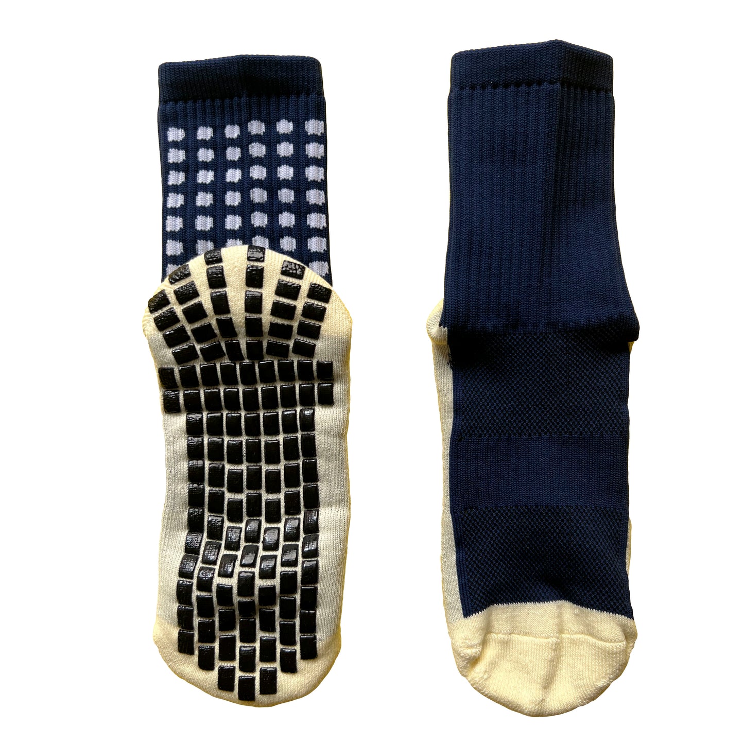 Medias Antideslizantes Cortas - Azul Oscuro