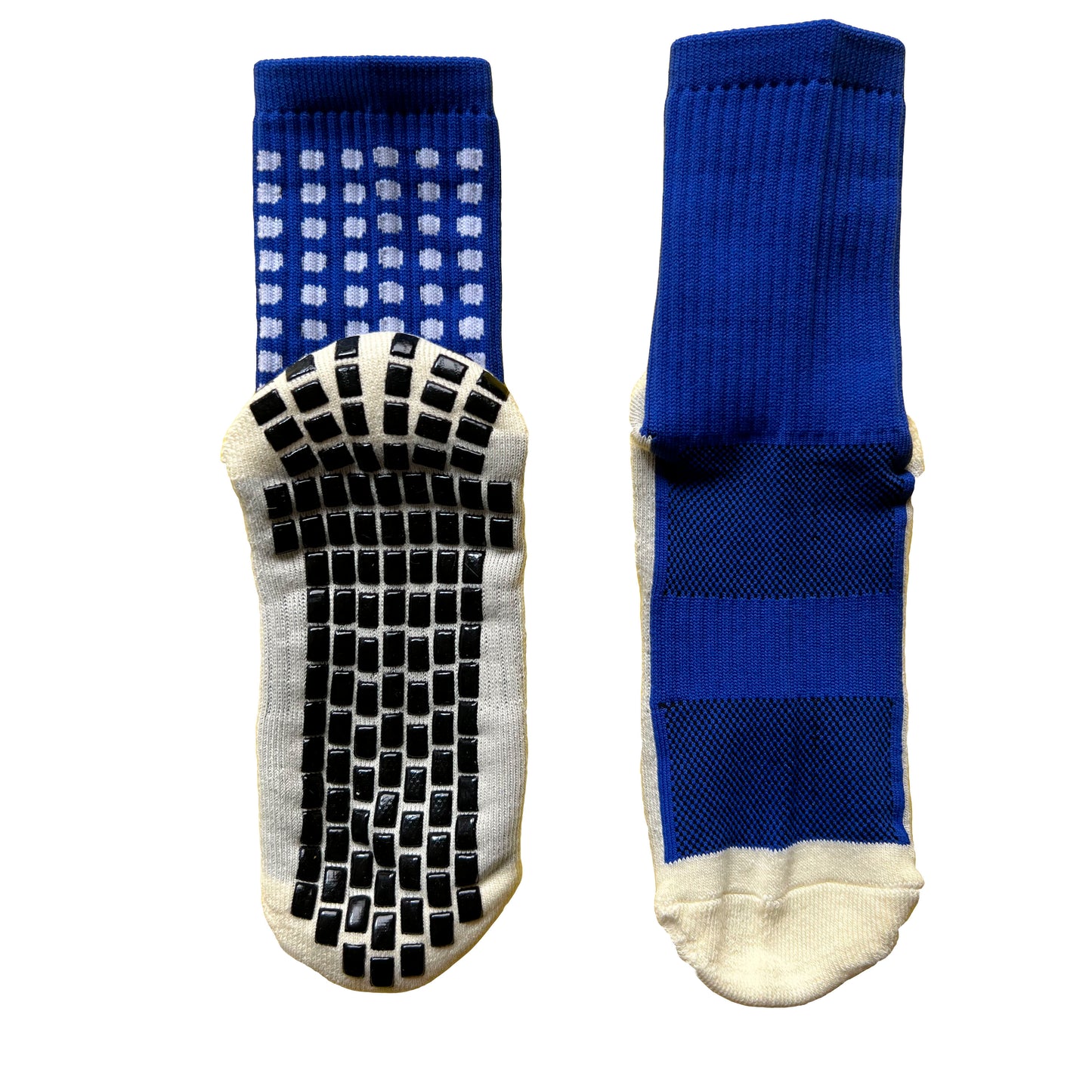 Medias Antideslizantes Cortas - Azul Rey