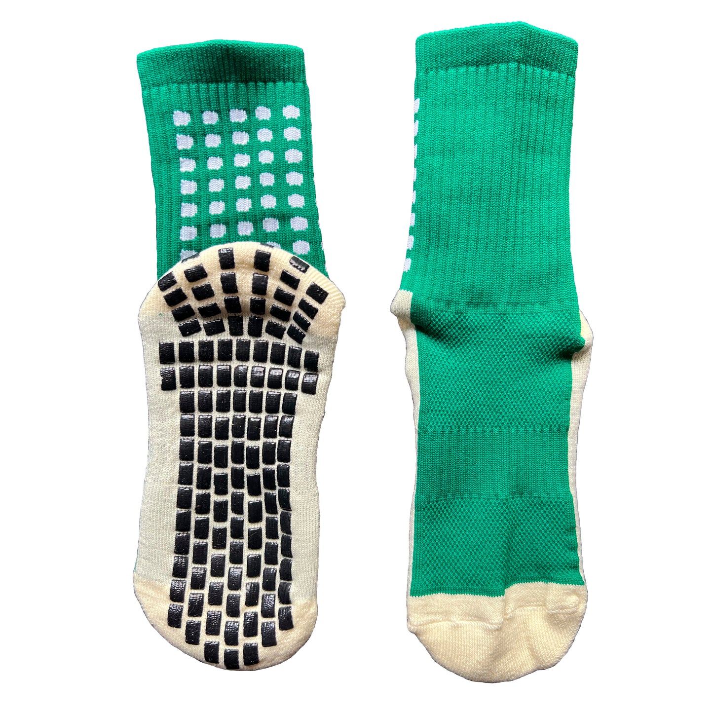 Medias Antideslizantes Cortas - Verde