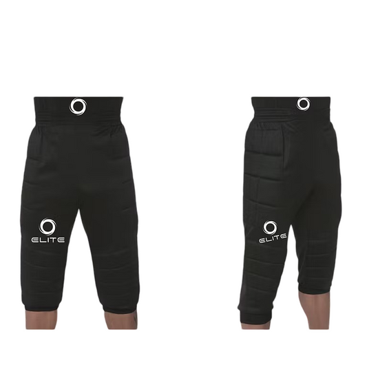 Pantalón 3/4 Élite con protección - Negro