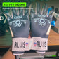 Guantes de arquero personalizados con nombre y escudo de equipo