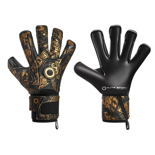Guantes de arquero Elite Aztlan - Negro Dorado