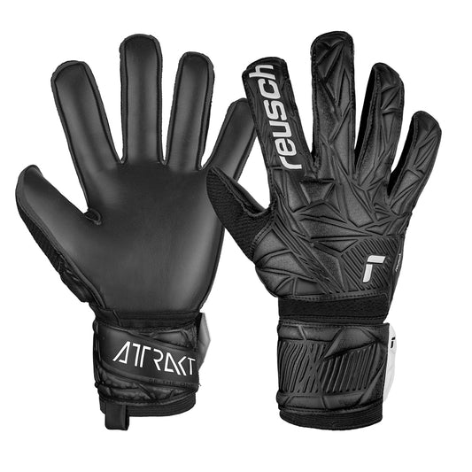 Guantes de arquero Reusch Attrakt Solid - Negro