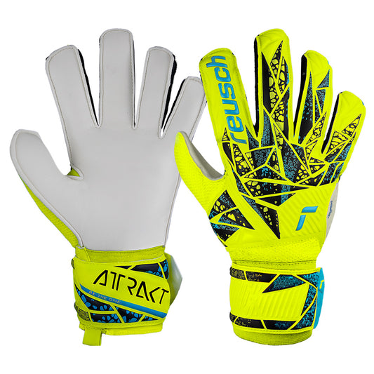 Guantes de arquero Reusch Attrakt Solid - Amarillo