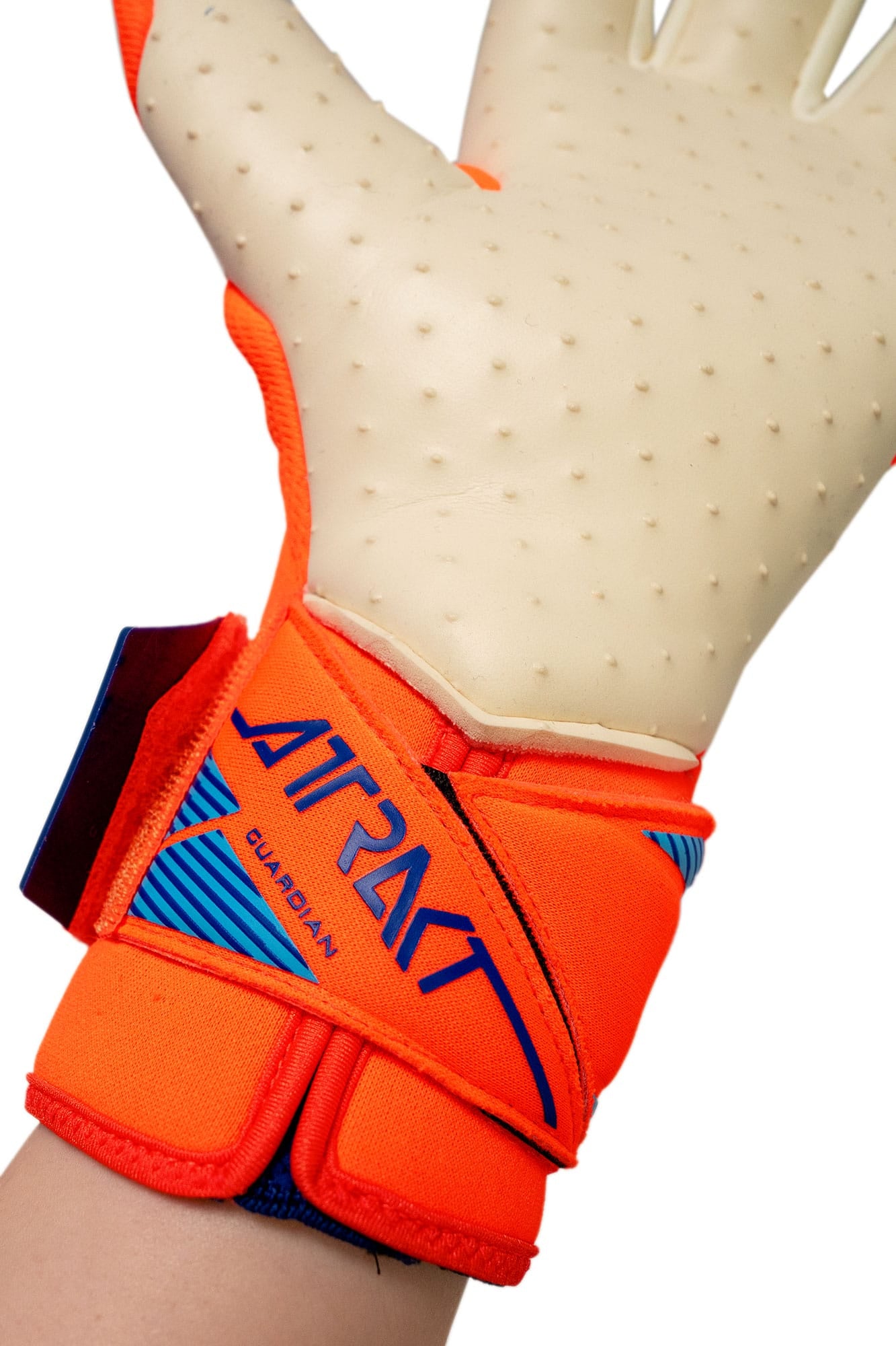 Guantes de arquero Reusch Attrakt SpeedBump Guardian - Naranja