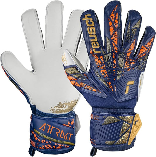 Guantes de arquero Reusch Attrakt - Morado