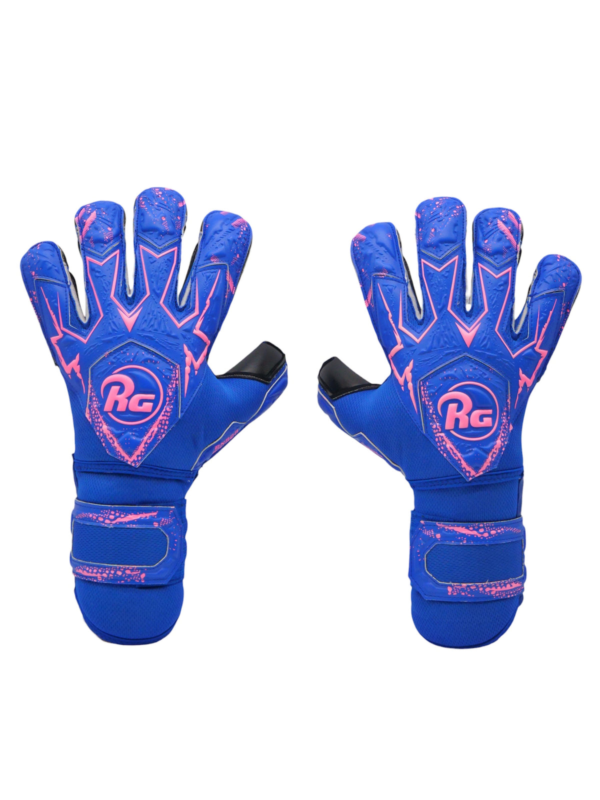 Guantes de arquero RG Snaga Galaxy 26/27 - Azul Oscuro Rosado
