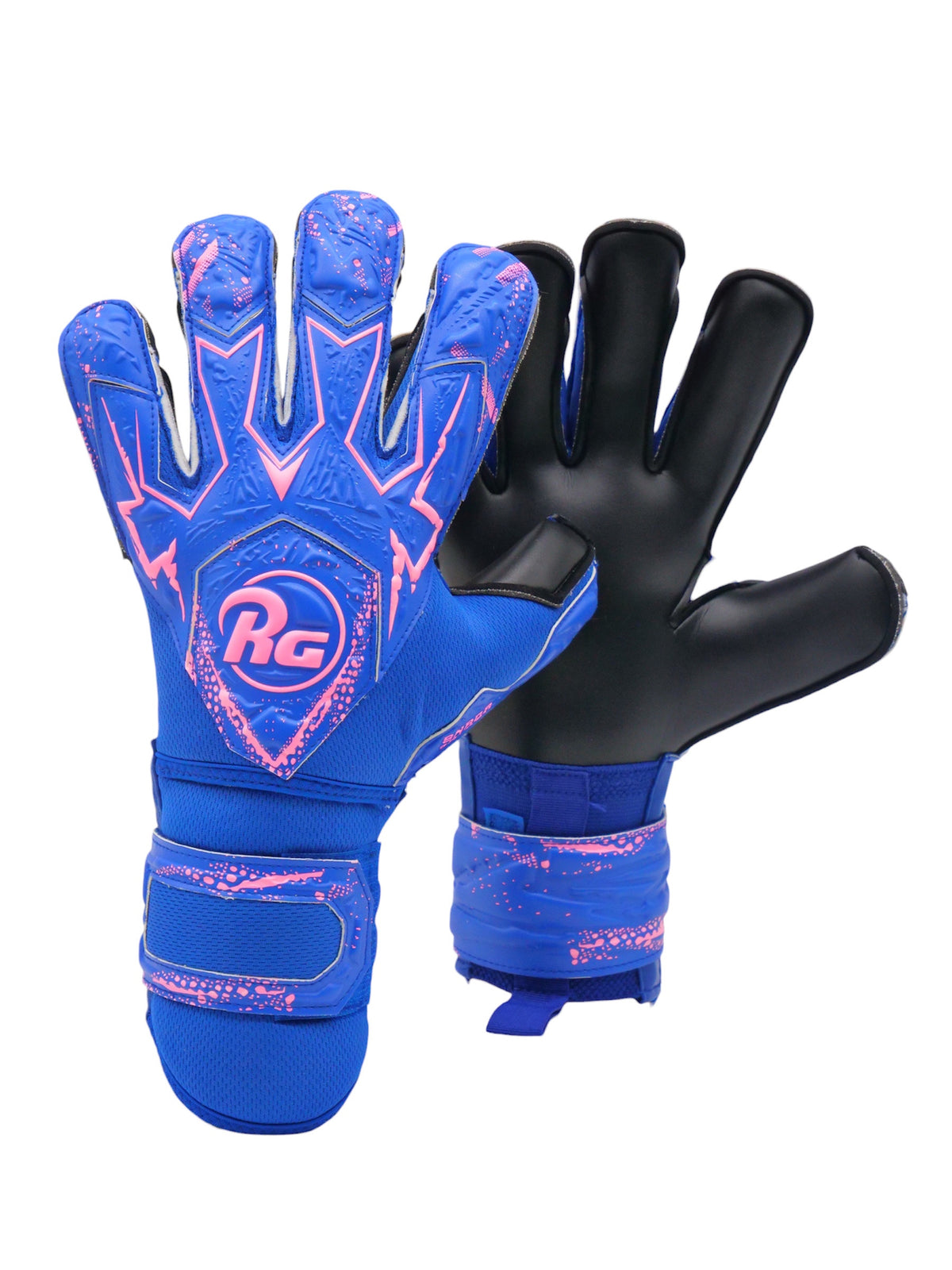 Guantes de arquero RG Snaga Galaxy 26/27 - Azul Oscuro Rosado