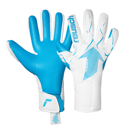 Guantes de arquero Reusch Fastgrip Aqua - Blanco