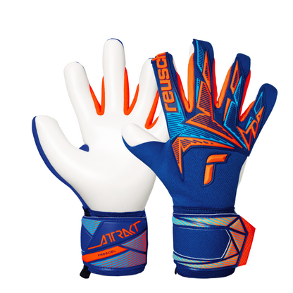 Guantes de Arquero Reusch Attrakt Freegel Advance Junior - Azul Naranja