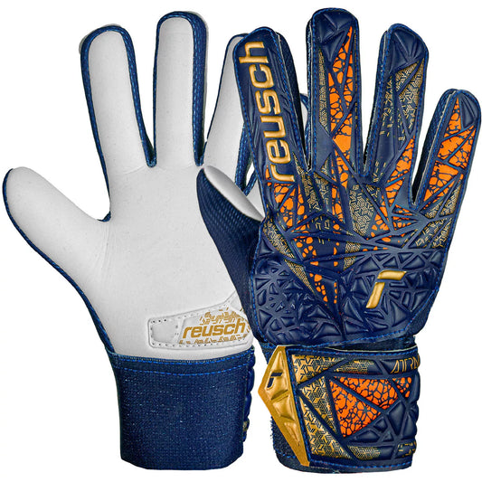 Guantes de arquero Reusch Attrakt JUNIOR - Morado