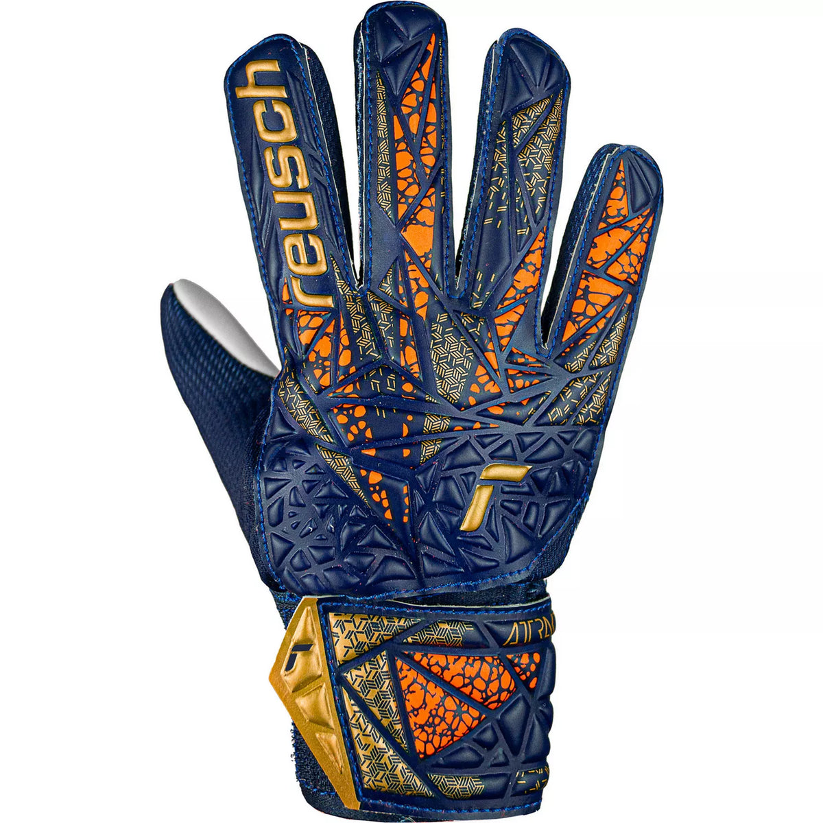 Guantes de arquero Reusch Attrakt JUNIOR - Morado