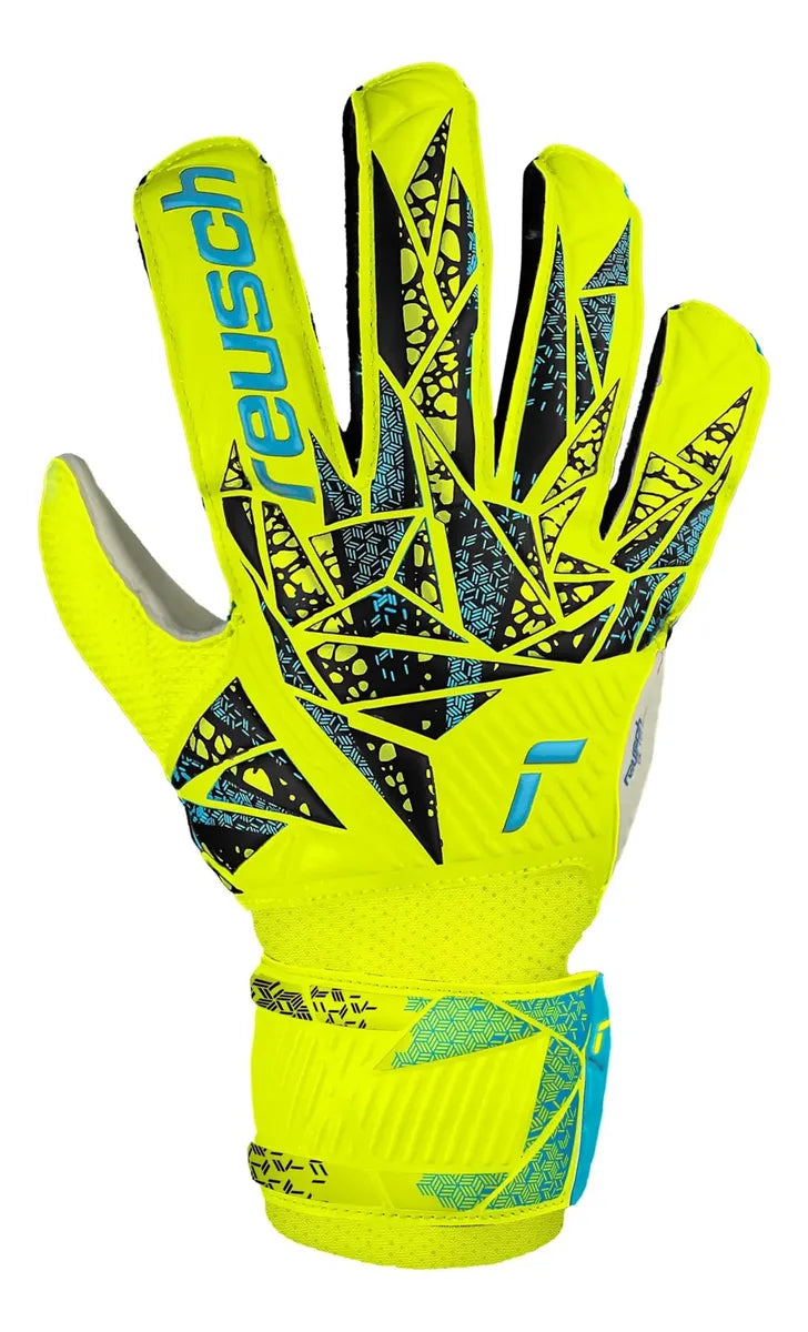 Guantes de arquero Reusch Attrakt Solid - Amarillo