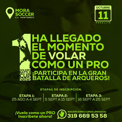 Inscripción Golero Battle Cup 2025