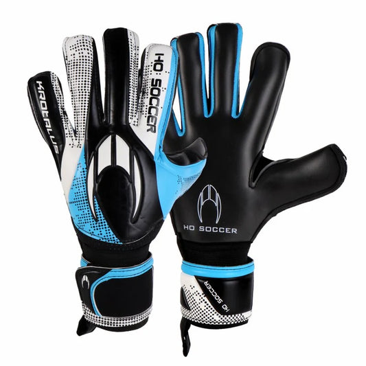 Guantes de arquero Ho Soccer Krotalus RN Blue - Negro Azul