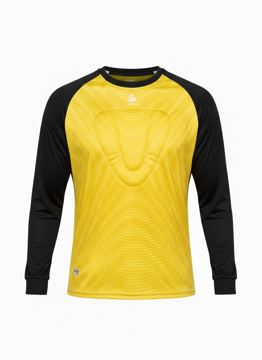 Buzo Portero Lycra Transfer AKM - Amarillo