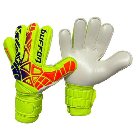 Guantes de arquero Buffon Magnus - Amarillo Fosforescente