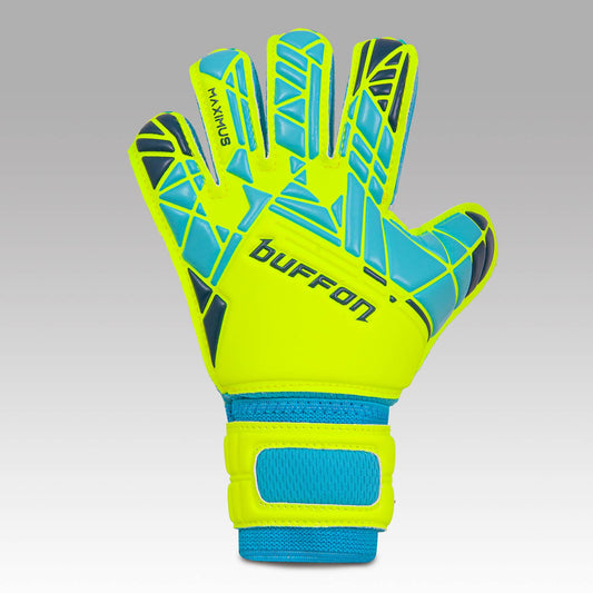 Guantes de arquero Maximus - Amarillo/Azul Menta