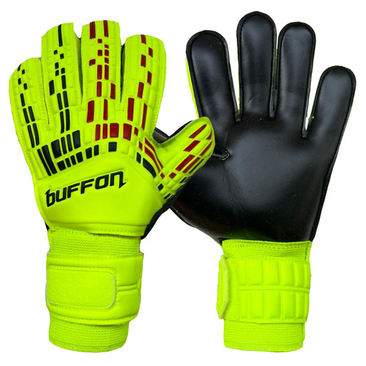 Guantes de arquero Buffon Pixel - Amarillo Fosforescente