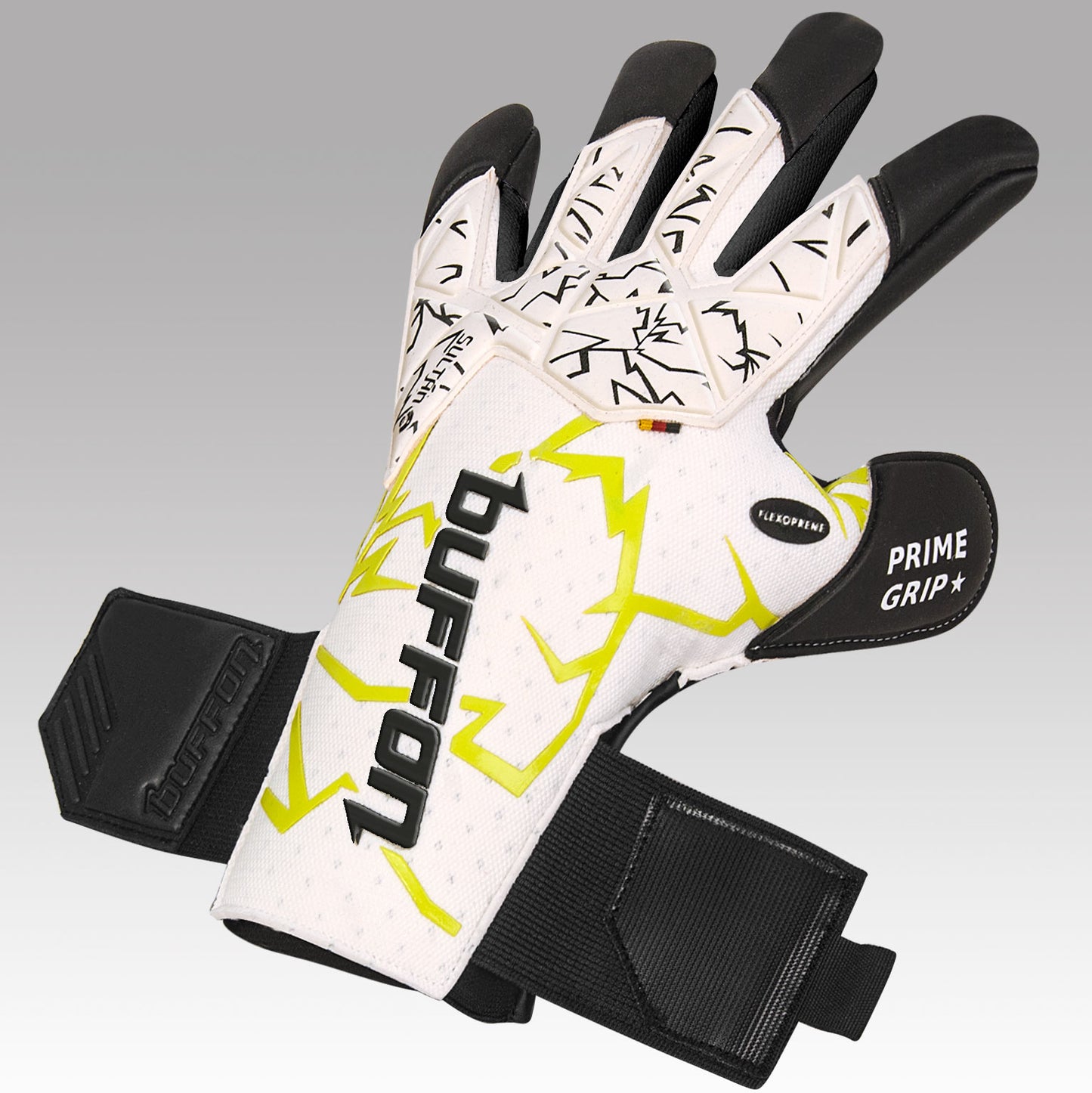 Guantes de arquero Buffon Sultán - Blanco Verde